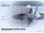 Bremssattel rechts vorne VW Golf V Variant (1K5) 1.9 TDI FSIII
