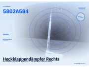 Heckklappendämpfer Rechts MITSUBISHI Space Star (DG0) 5802A584