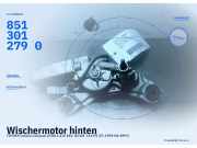 Wischermotor hinten TOYOTA Corolla Compact (E10) 8513012790