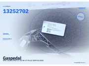 Gaspedal OPEL Astra J (P10) 13252702