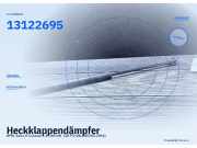 Heckklappendämpfer OPEL Astra H Caravan 13122695