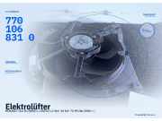 Elektrolüfter RENAULT Clio III (R) 7701068310