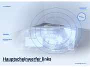 Hauptscheinwerfer links CITROEN ZX (N2)