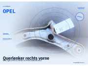 Querlenker rechts vorne OPEL Agila (H-B) OPEL