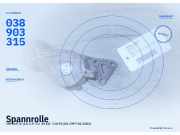 Spannrolle VW Golf IV (1J) 038903315