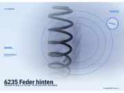 Feder hinten VW Golf IV (1J)