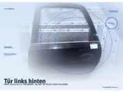 Tür links hinten OPEL Meriva A