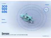 Sensor VW Passat (3C2, B6) 3C0909606