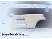 Sonnenblende links RENAULT Modus - Grand Modus (P)