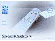 Schalter für Fensterheber AUDI 80 (8C, B4) 893959855