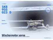 Wischermotor vorne VW Scirocco III (13) 1K8955023K 1K8955023D