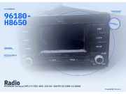 Radio HYUNDAI Terracan (HP) 96180-H8650