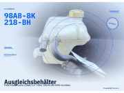 Ausgleichsbehälter FORD Focus Turnier (DNW) 98AB8K218BH 98AB-8K218-BH
