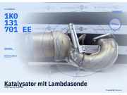 Katalysator mit Lambdasonde VW Touran (1T3) 1K0131701EE