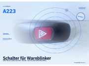 Schalter für Warnblinker FIAT Brava (182) A223