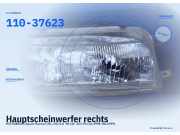Hauptscheinwerfer rechts MITSUBISHI Space Runner (N1, N2) 110-37623