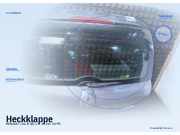 Heckklappe RENAULT Clio II (B) passt in 3 und 5 Türer