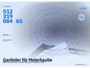 Gasfeder für Motorhaube BMW 7er (E32) 51231908465
