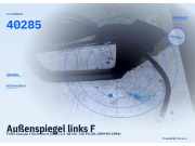 Außenspiegel links FORD Scorpio I Stufenheck (GGE) 40285