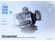 Servopumpe MERCEDES-BENZ 100 Bus (631) 7681955169