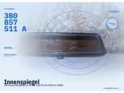 Innenspiegel VW Passat B5 (3B2) 3B0857511A