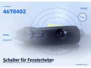Schalter für Fensterheber OPEL Omega B Caravan 4670402