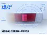 Gehäuse Heckleuchte links FORD Capri II (GECP) 74EG13445DA