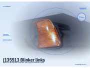 (135513 Blinker links BMW 5er (E34) )