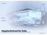 Hauptscheinwerfer links MITSUBISHI Colt IV (CAO)