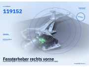 Fensterheber rechts vorne MERCEDES-BENZ C-Klasse (W202) 119152