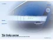 Tür links vorne BMW 5er Touring (E61)
