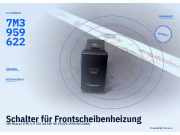 Schalter für Frontscheibenheizung VW Sharan (7M) 7M3959622