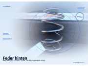 Feder hinten OPEL Meriva A