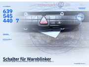 Schalter für Warnblinker MERCEDES-BENZ Vito Bus (W639) 6395454407