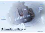 Bremssattel rechts vorne BMW 5er (E39)