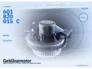 Gebläsemotor AUDI A2 (8Z) 6Q1820015H 6Q1820015C