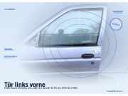 Tür links vorne FORD Escort VII (GAL, AAL, ABL)