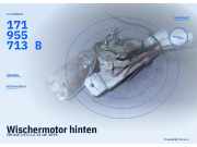Wischermotor hinten VW Golf I (17) 171955713B