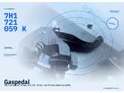 Gaspedal VW Transporter T5 Bus 7H1721059K