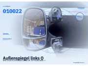 Außenspiegel links OPEL Vivaro A Combi (X83) 010022