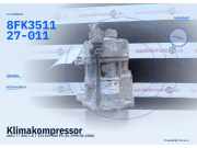 Klimakompressor AUDI TT (8N) 8FK351127-011