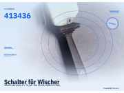 Schalter für Wischer VOLVO 440 (445) 413436