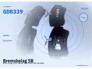 Bremsbelag SB OPEL Omega A GDB339