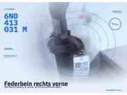 Federbein rechts vorne VW Polo III (6N2) 6N0413031M