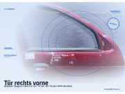 Tür rechts vorne RENAULT Megane I (BA)