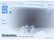 Zündschloss VW Passat B6 Variant (3C5) 3C0905843R