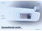 Sonnenblende rechts VW Golf V Plus (5M, 521)