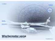 Wischermotor vorne AUDI A3 (8L)