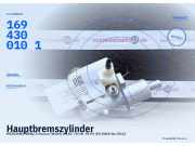 Hauptbremszylinder MERCEDES-BENZ A-Klasse (W169) A1694300301 1694300101
