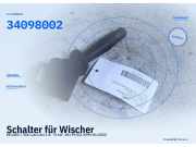 Schalter für Wischer PEUGEOT 306 Cabriolet 34098002